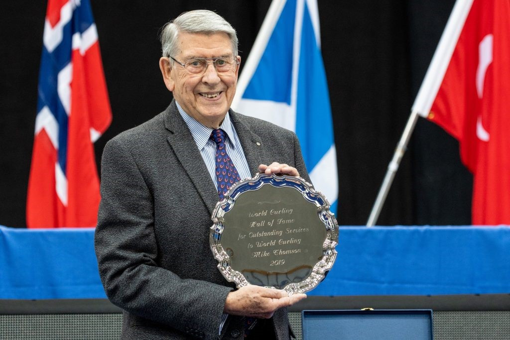 Mike Thomson has been inducted into the WCF Hall of Fame ©WCF/Steve Seixeiro