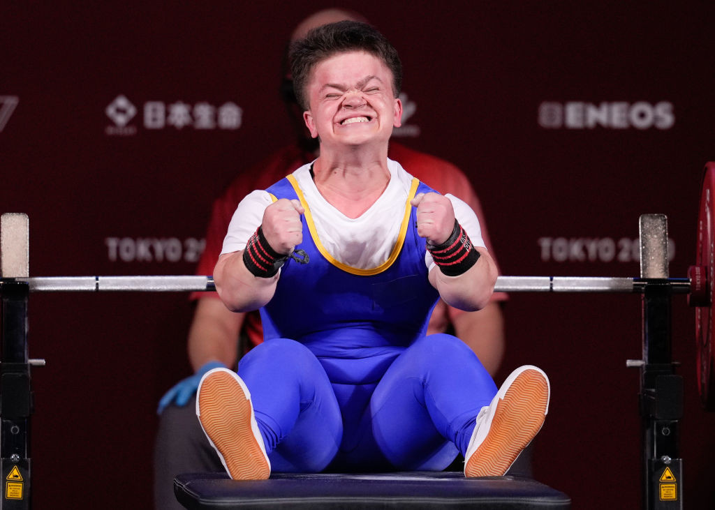 Paralympic gold medallist Mariana Shevchuk of Ukraine broke her own world record on her way to a dominant victory ©Getty Images