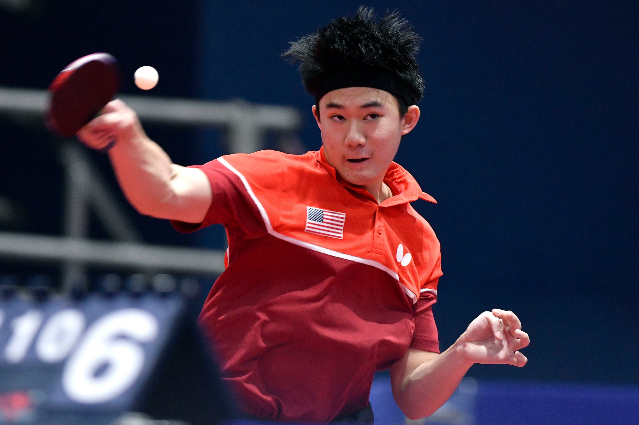 The United States' Jayden Zhou won back-to-back matches to set up a round-of-16 tie with Rafael Turrini of Brazil in the men's singles ©Agencia.Xpress Media