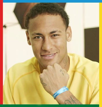 Football superstar Neymar is to front a soon-to-be-launched Rio 2016 project which will encourage participants to create their own charm bracelet, or fita as they’re known in Brazil, holding their "dreams and goals" ©Panasonic/DREAM "FITA" PROJECT