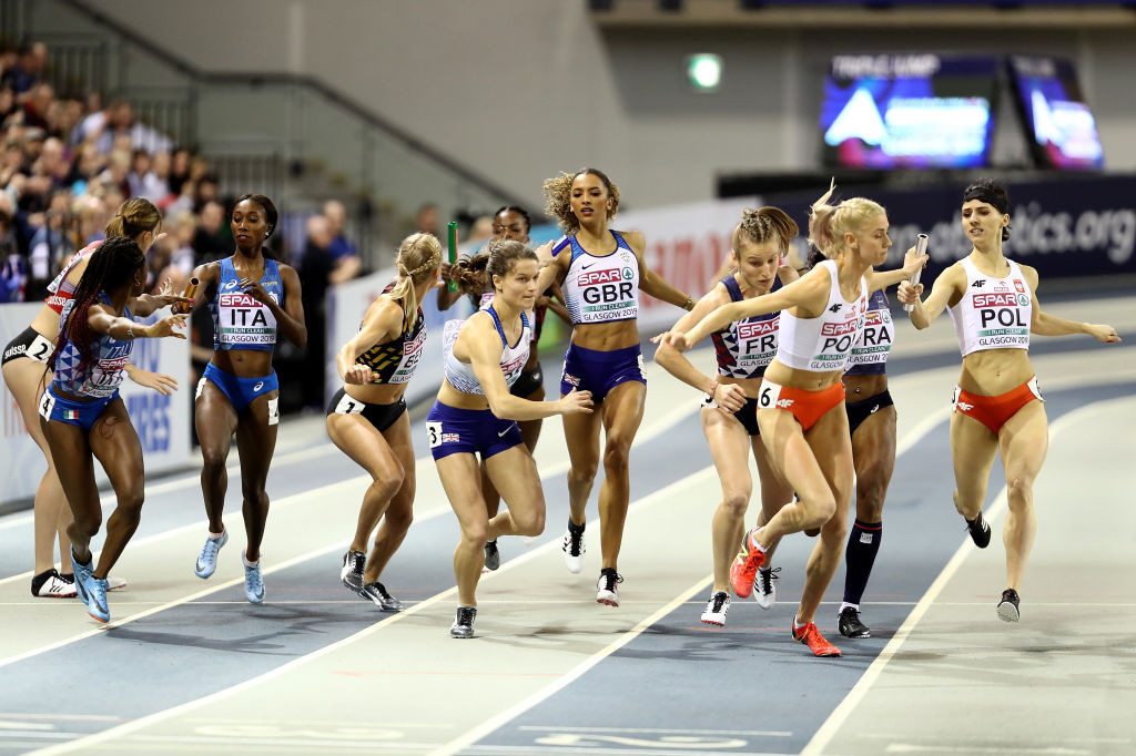 Glasgow's Emirates Arena will host the 2024 World Athletics Indoor Championships ©Getty Images