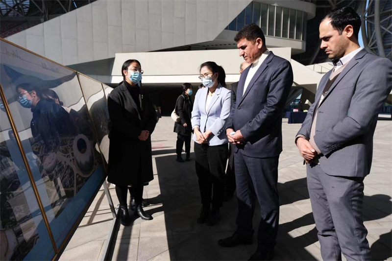 An Iranian delegation visited venues and assessed plans for the Hangzhou 2022 Asian Games ©Hangzhou 2022