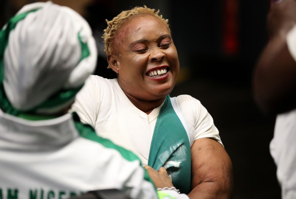 Paralympic champion Bose Omolayo of Nigeria broke the world record in the women's up-to-79 kilograms category in Tbilisi ©Getty Images