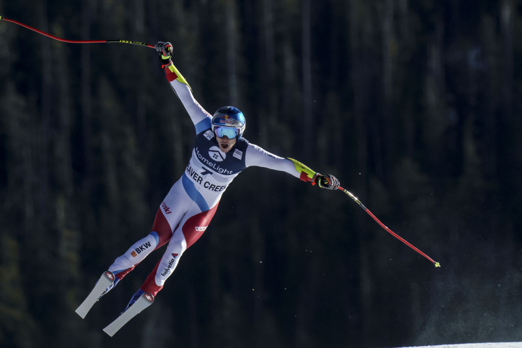 Switzerland's Marco Odermatt claimed victory in the super-G at Beaver Creek ©Getty Images