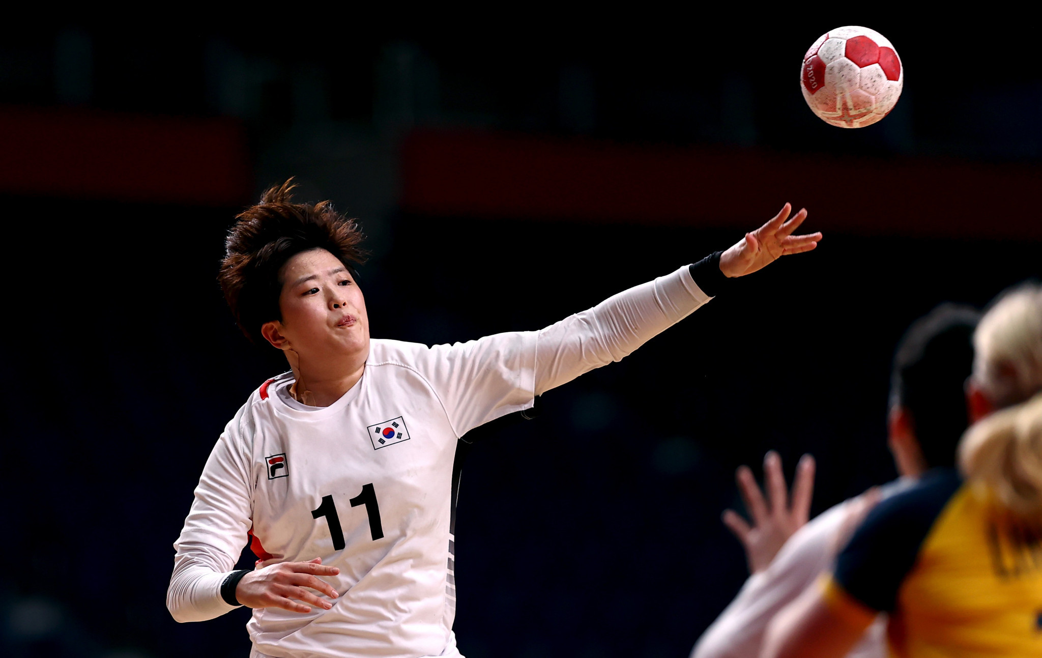 Ryu Eun-hee scored thrice in a South Korean win ©Getty Images