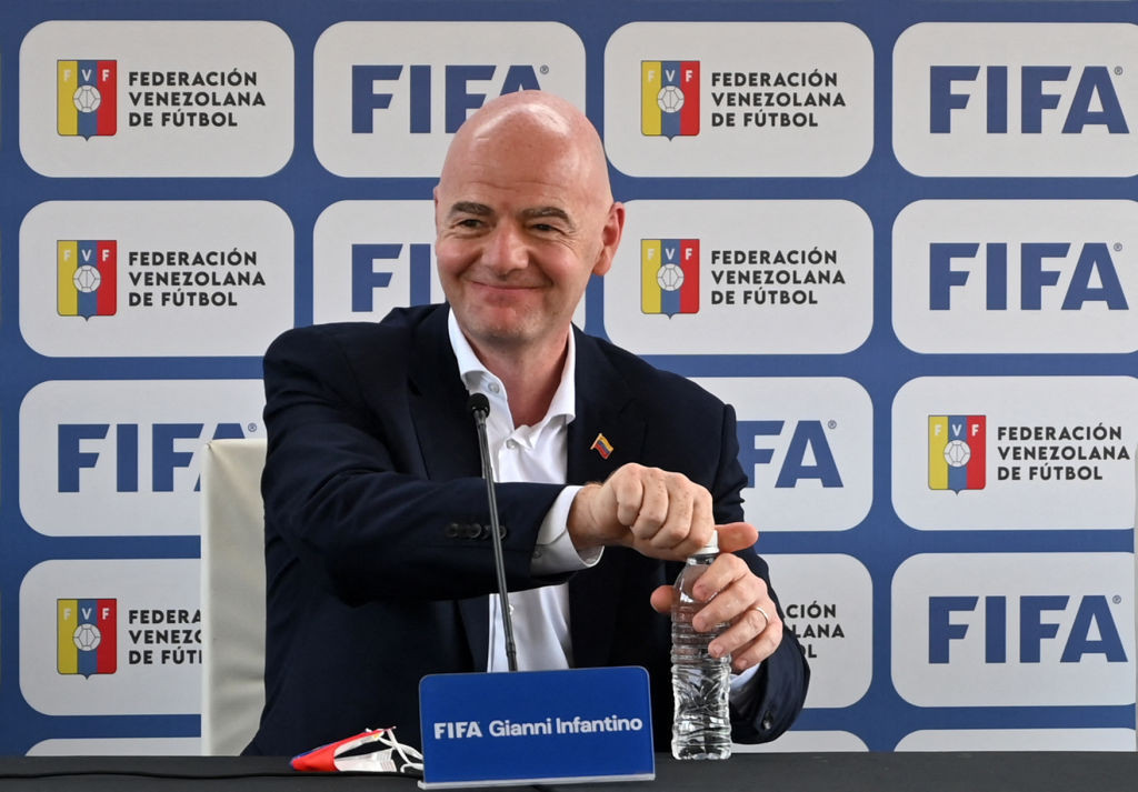 Plans to stage the men's FIFA World Cup every two years, championed by Gianni Infantino, have been widely criticised ©Getty Images