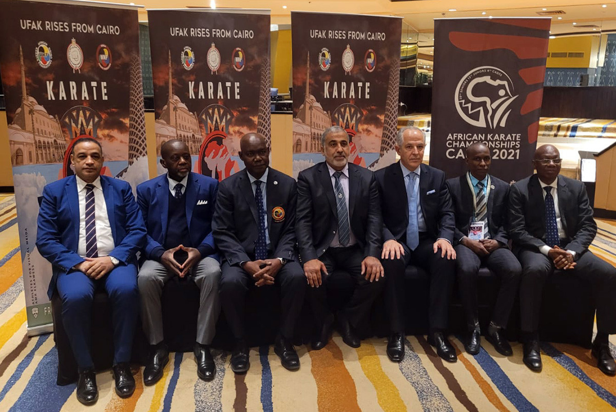 Mohamed Tahar Mesbahi of Algeria has been re-elected President of the African Karate Federation ©WKF