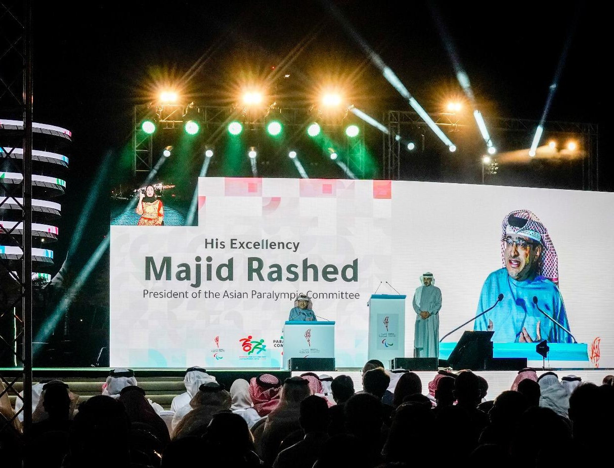 APC President Rashed highlights significance of Asian Youth Para Games at Opening Ceremony