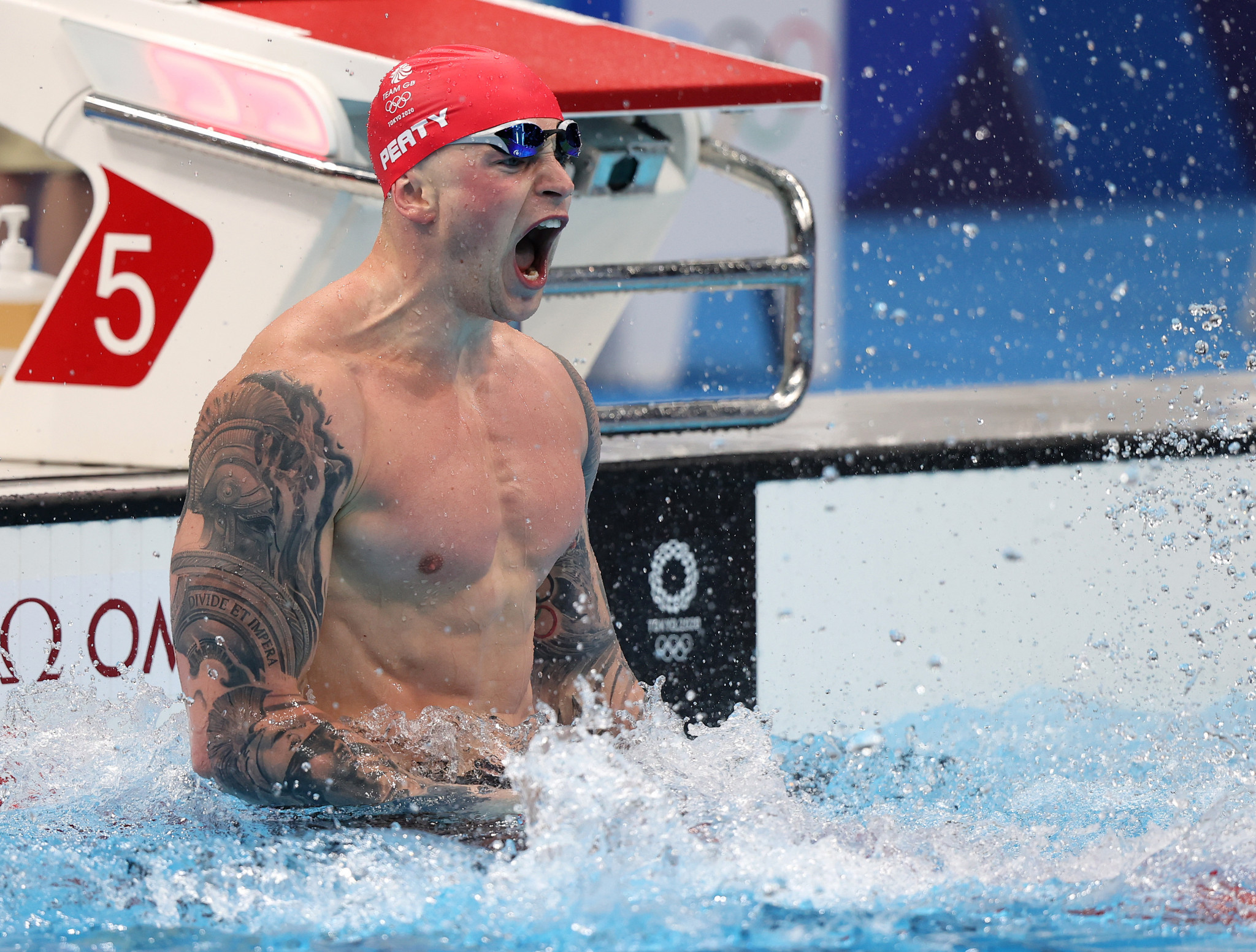 Adam Peaty, a double Olympic gold medallist at Tokyo 2020, called for further Government support for sports in Britain ©Getty Images