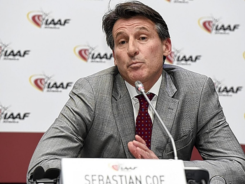 IAAF President Sebastian Coe is under intense pressure over the suspension of Russia, putting in jeopardy their participation at Rio 2016 ©Getty Images