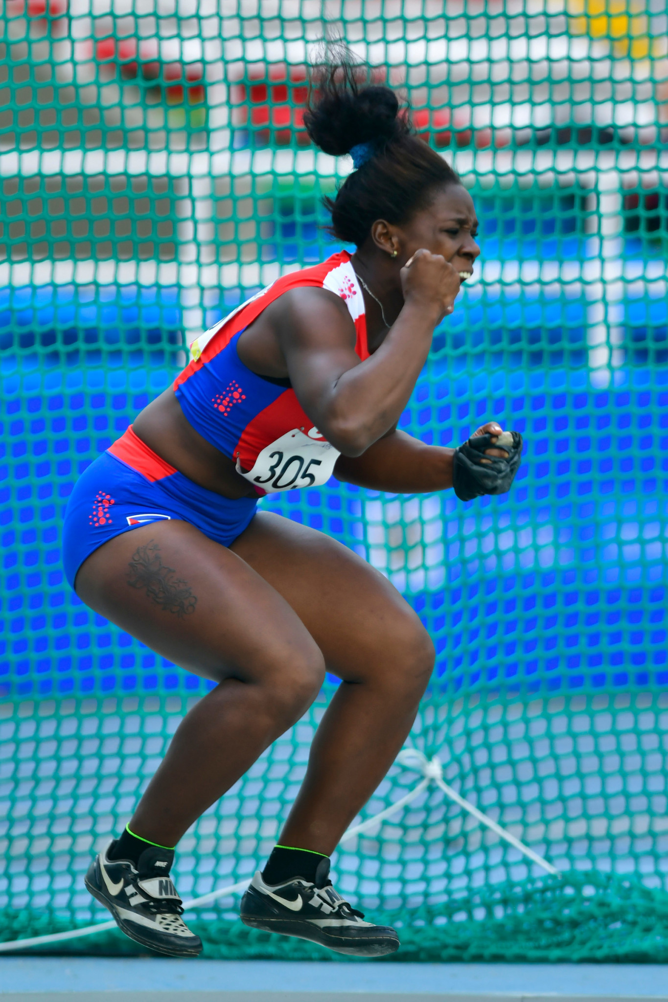 Yaritza Martinez won Cuba's 27th gold medal of the inaugural Junior Pan American Games ©Agencia.Xpress Media