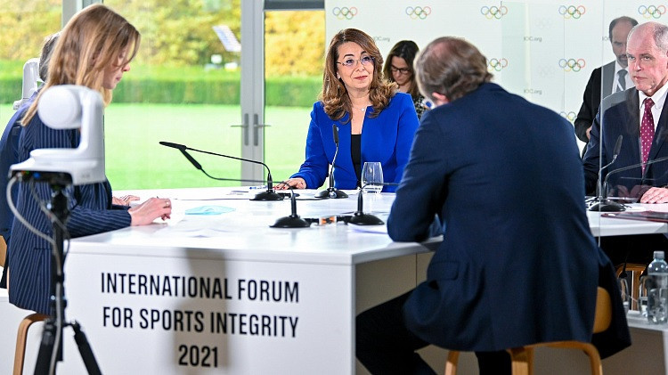 More than 500 representatives of the Olympic Movement, Governments and intergovernmental agencies took part in the International Forum for Sports Integrity ©IOC
