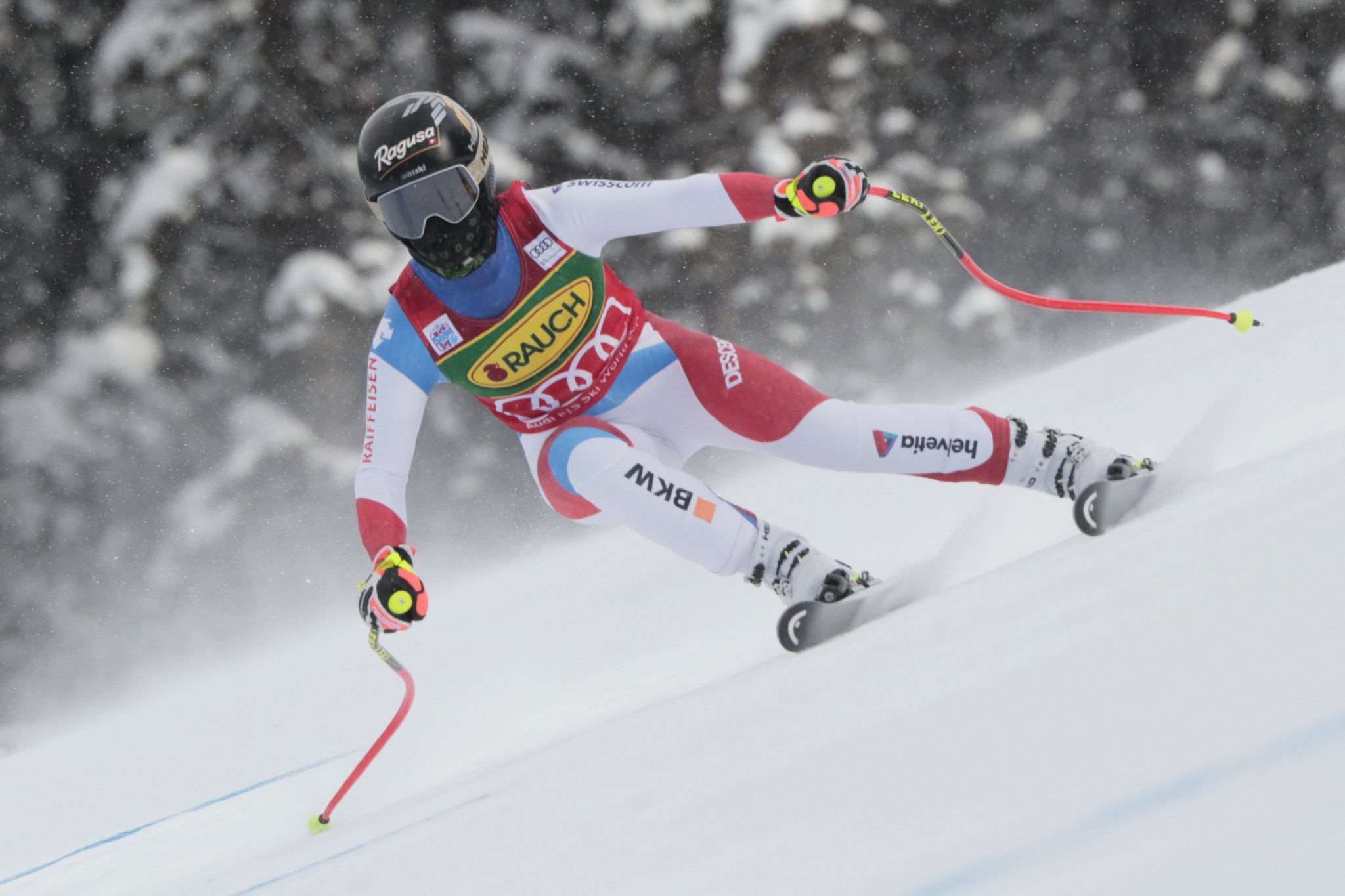 Switzerland's world champion Lara Gut-Behrami finished second in 1:18.39 ©Getty Images