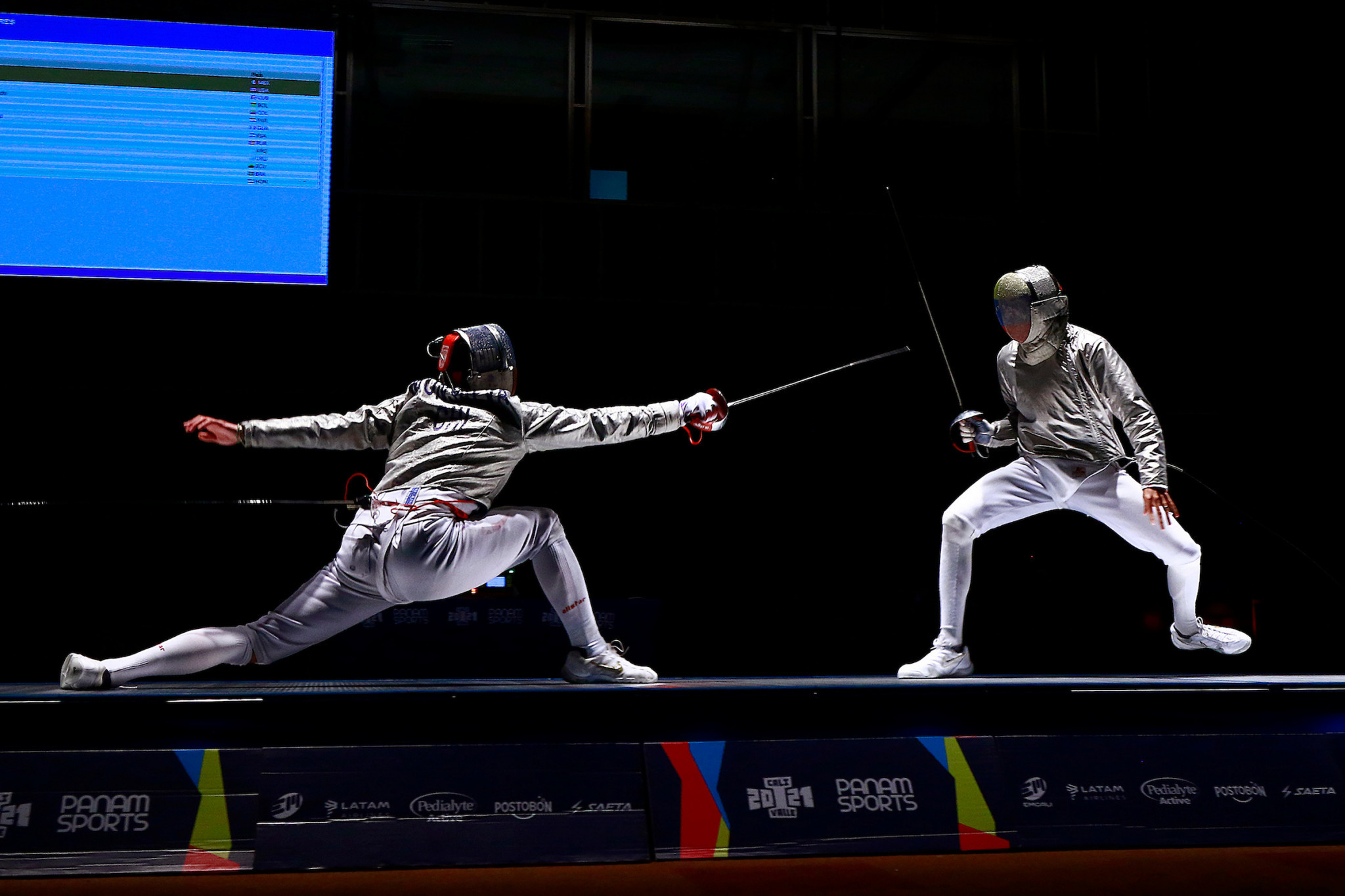 Hender Medina Cuello's fencing triumph was Venezuela's only gold medal in the sport in Cali ©Agencia.Xpress Media