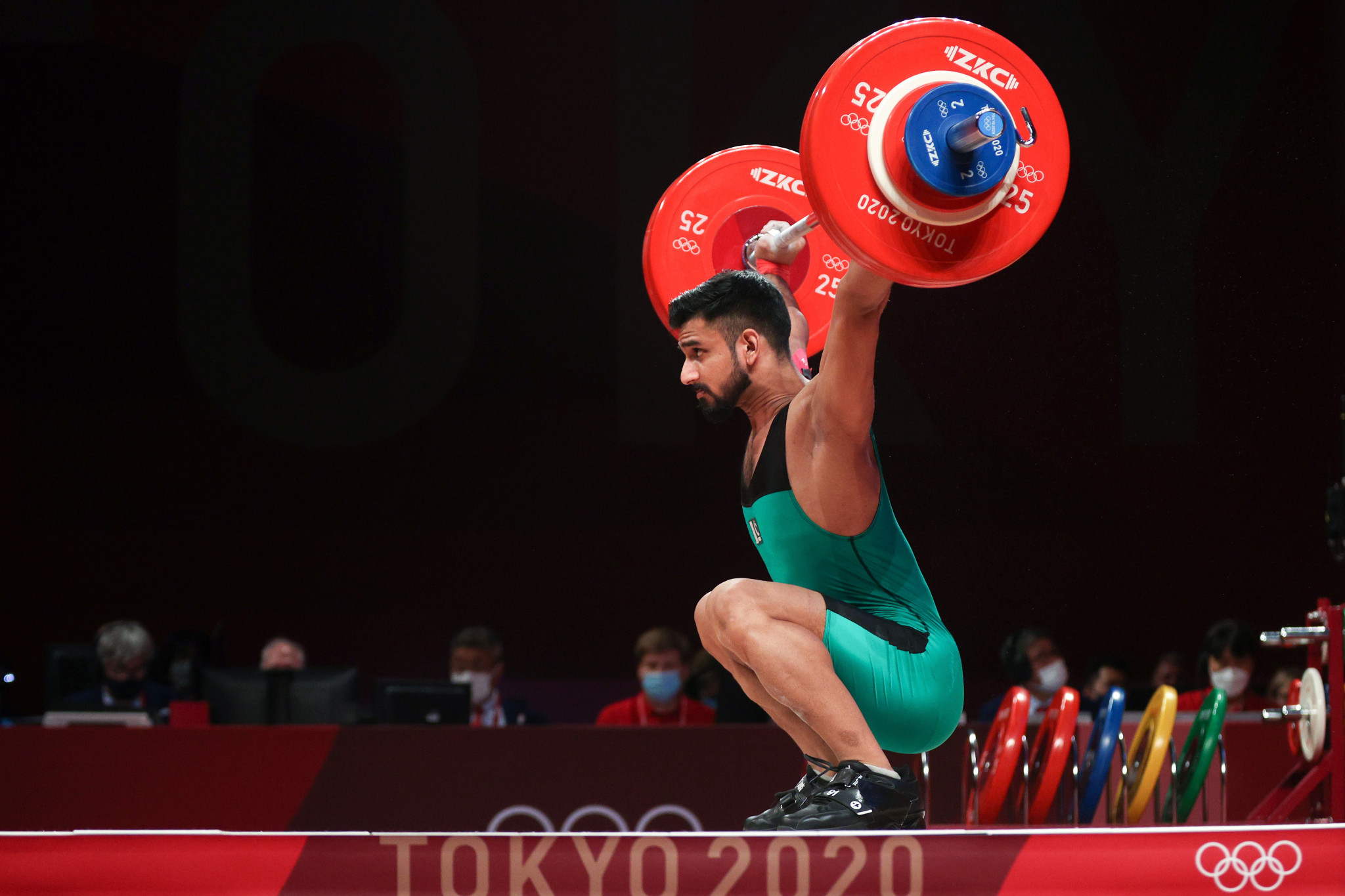 Talha Talib, who competed at the Tokyo 2020 Olympics, will lift in the Weightlifting Commonwealth Championships in Tashkent ©Getty Images