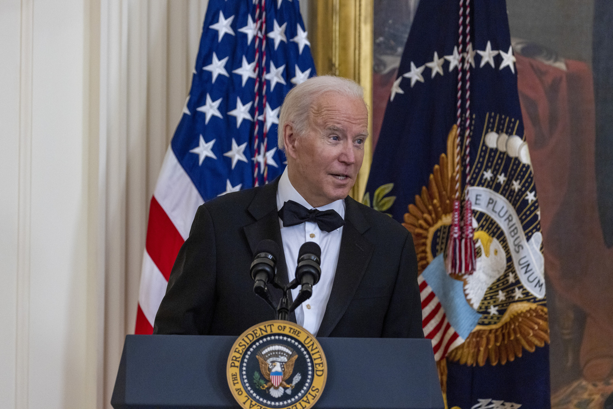 US President Joe Biden confirmed for the first time publicly last month that his administration was considering a diplomatic boycott of Beijing 2022 ©Getty Images