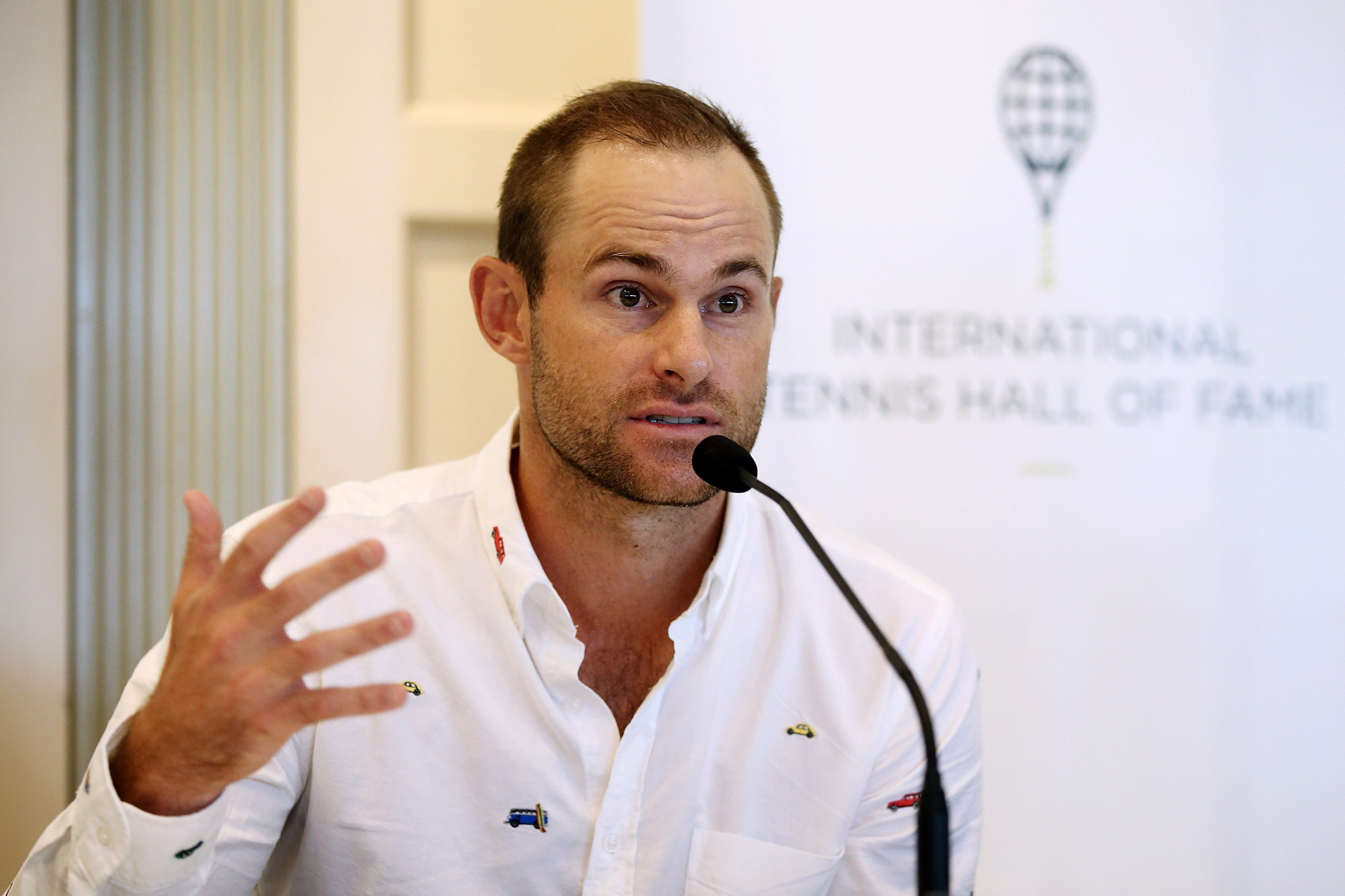 Andy Roddick has criticised the ATP's decision not to follow the WTA's lead in suspending its tournaments in China ©Getty Images