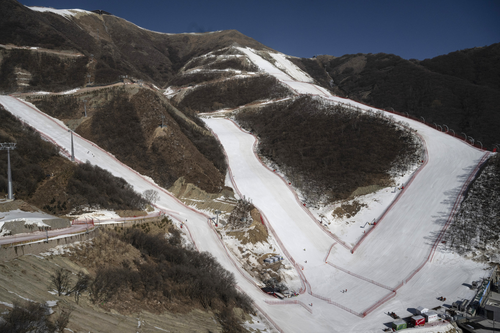 Beijing 2022 says snowmaking process underway at Alpine venue for Winter Olympics