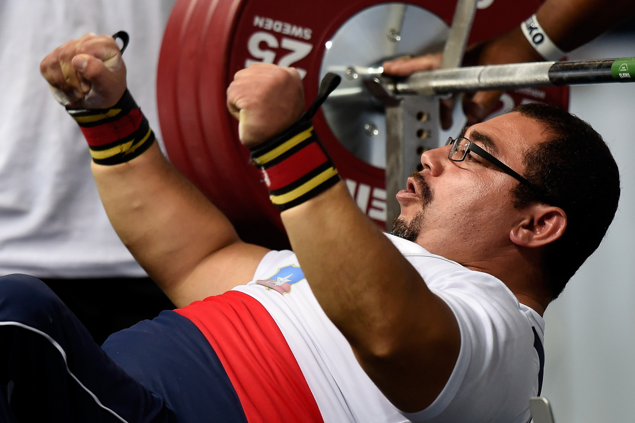 Juan Carlos Garrido helped Chile clinch gold on the final day of the World Para Powerlifting Championships ©Getty Images