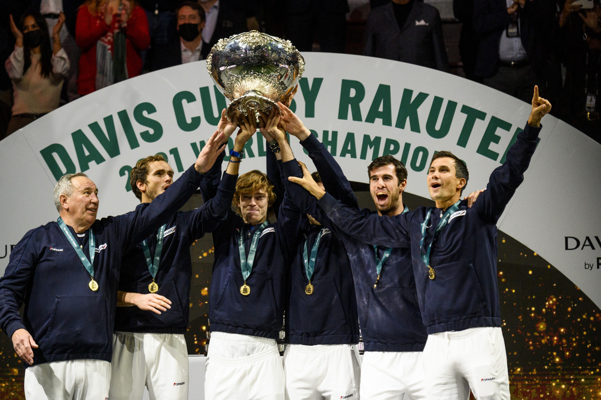The Russian Tennis Federation won the Davis Cup last weekend ©Getty Images