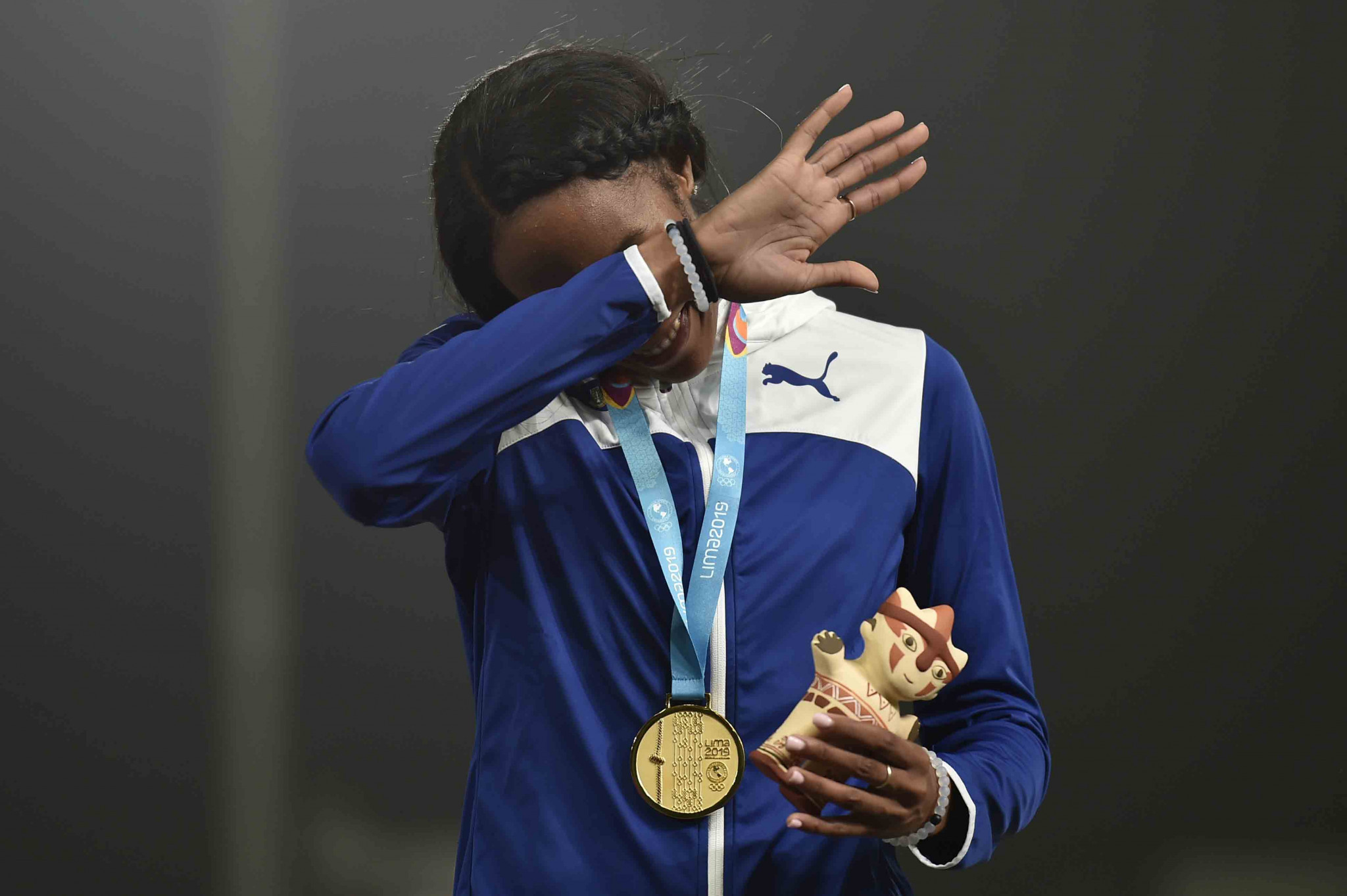 Chantel Malone won the British Virgin Islands' first-ever Pan American Games medal at Lima 2019 ©Getty Images