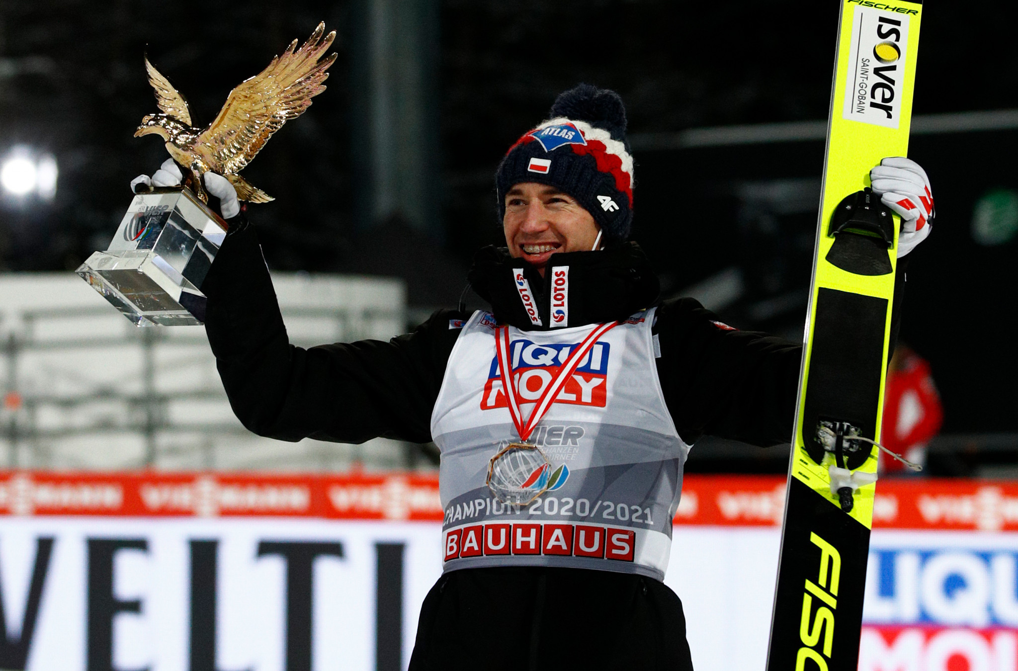 Kamil Stoch won last season's Four Hills Tournament ©Getty Images