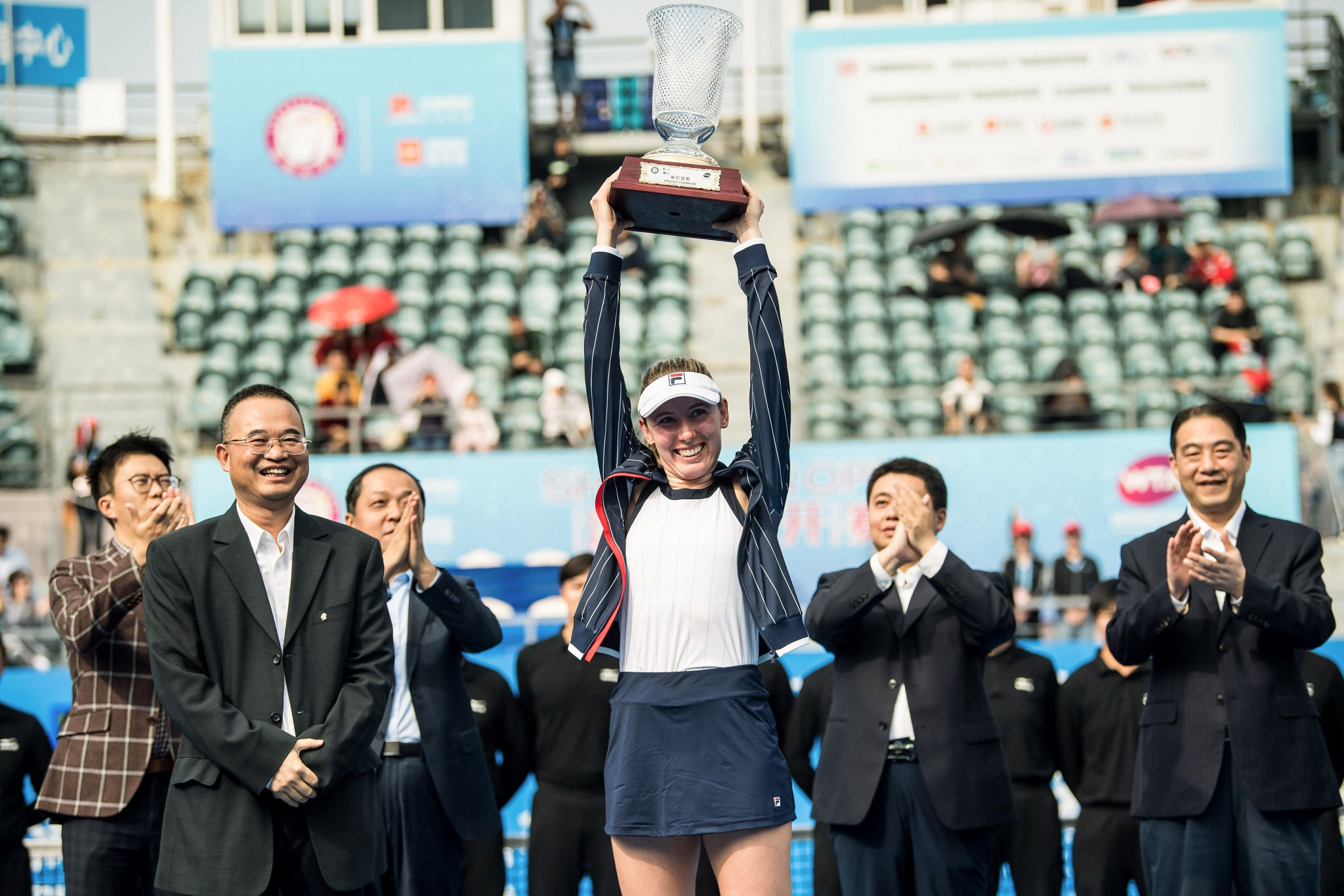 Ekaterina Alexandrova won the Shenzhen Open when it was last staged in 2020 ©Getty Images