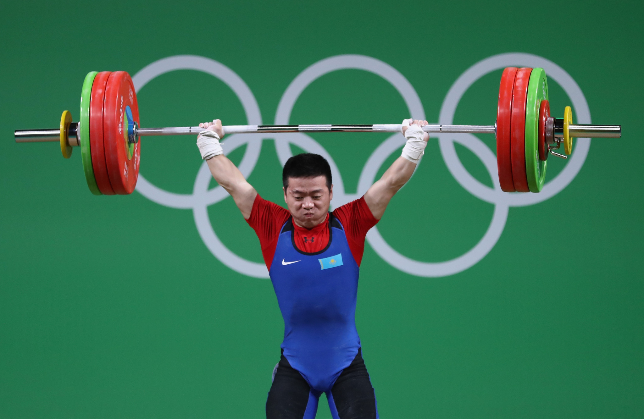 Arli Chontey won the first title of the IWF World Championships ©Getty Images