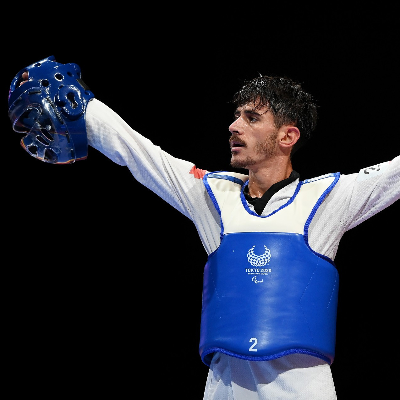 Mahmut Bozteke claimed bronze in the under-61kg at the Tokyo 2020 Paralympics ©Getty Images