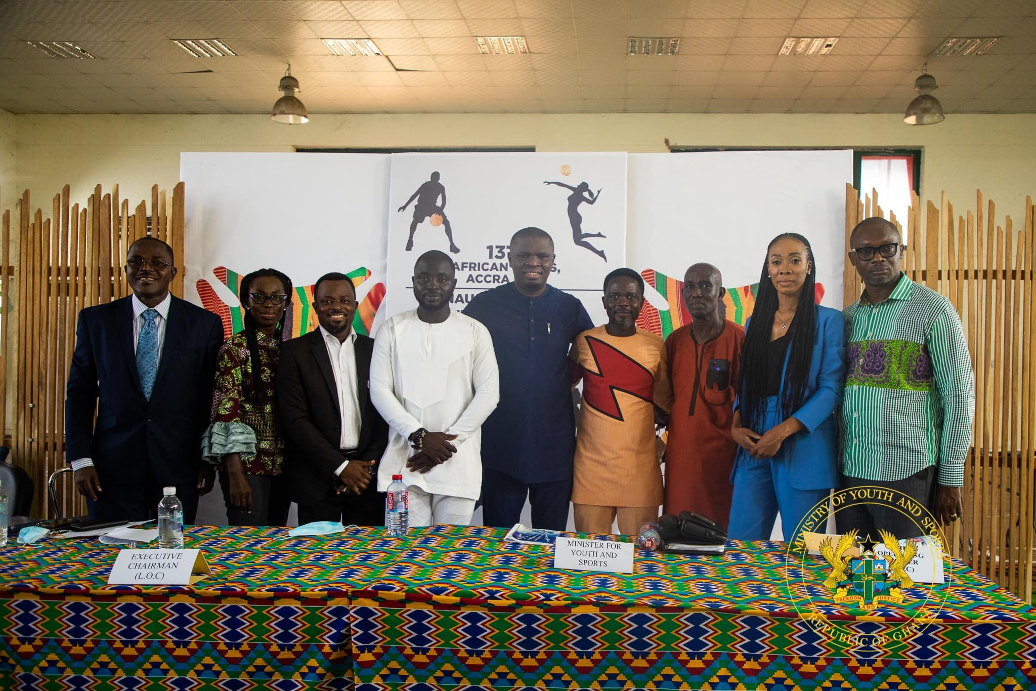 Seven Sub-Committees for the Ghana 2023 African Games have been sworn in ©Ghana Olympic Committee