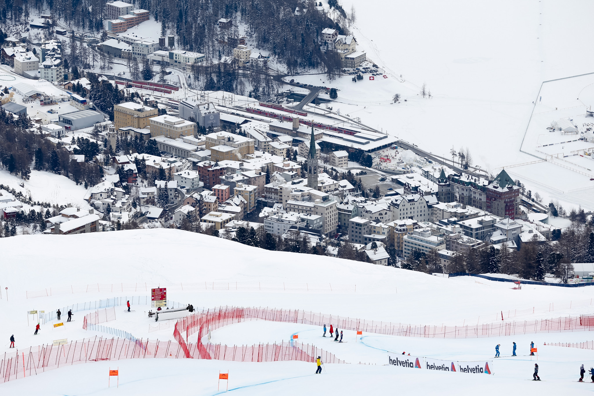 The FIS Alpine Ski World Cup is due to go ahead in Saint Moritz ©Getty Images