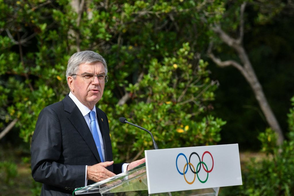IOC President Thomas Bach revealed the Taliban had accepted the aid package ©Getty Images