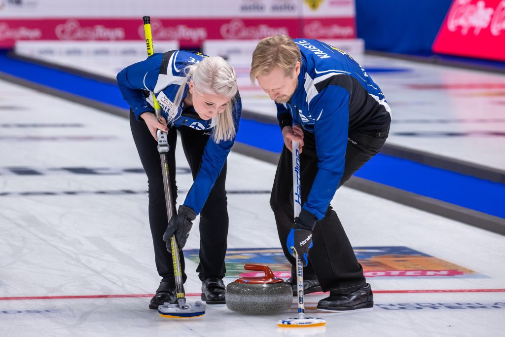 Finland into mixed doubles playoffs at Olympic curling qualifier