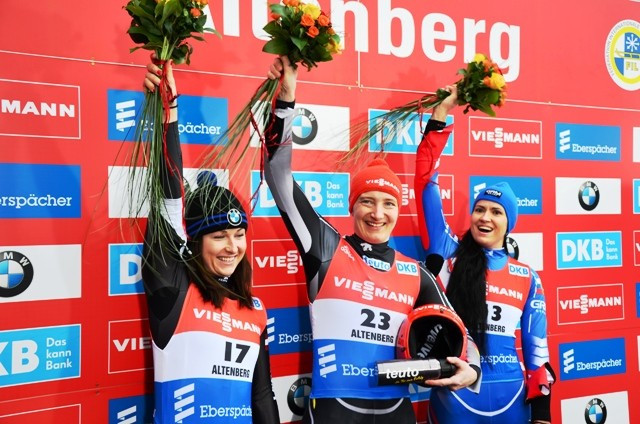 Hüfner completes haul of major luge titles with European Championship success