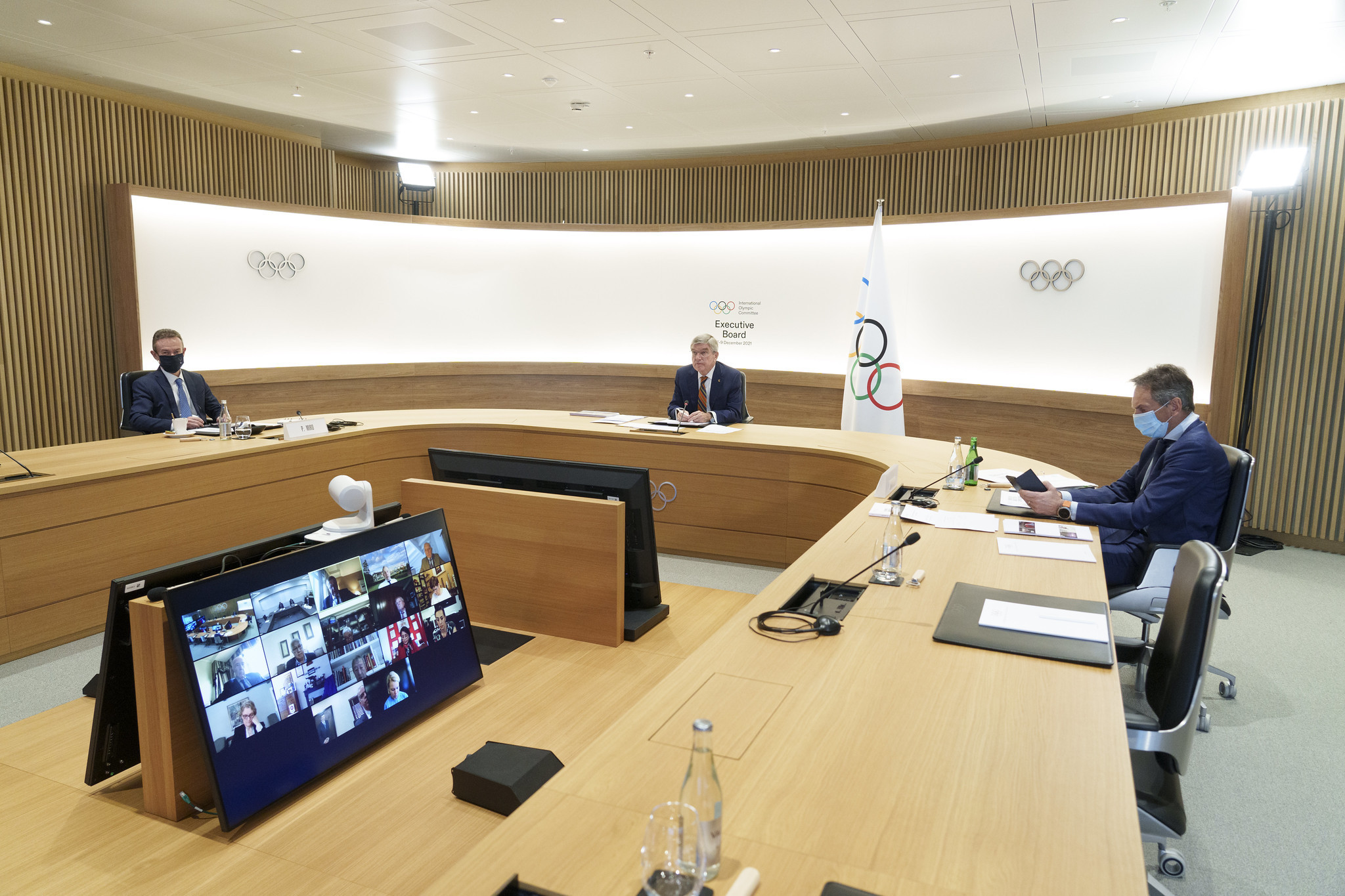 The IOC held its latest Executive Board meeting remotely today ©IOC