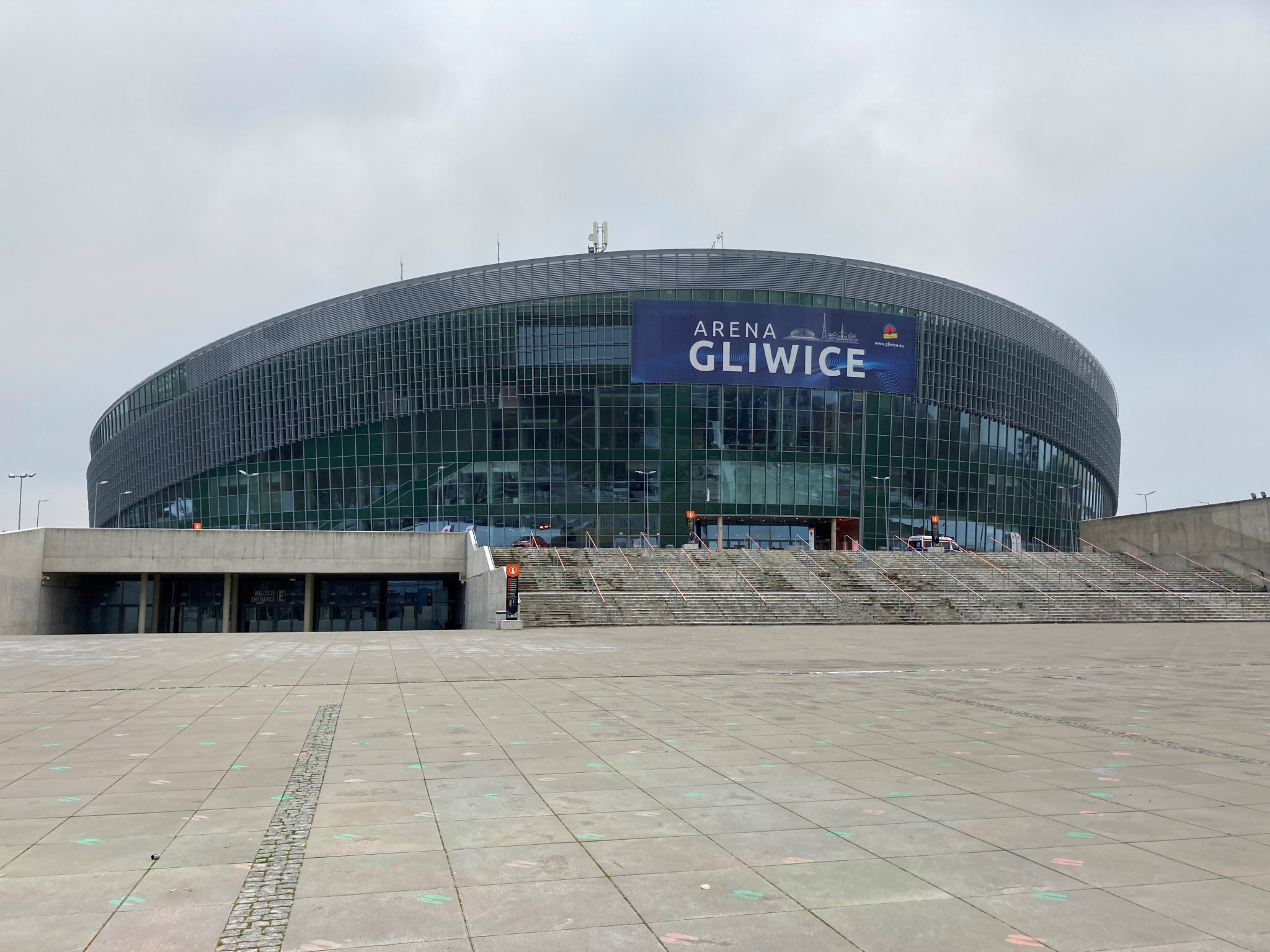 The Teqball World Championships are being held at the Gliwice Arena in Poland ©ITG