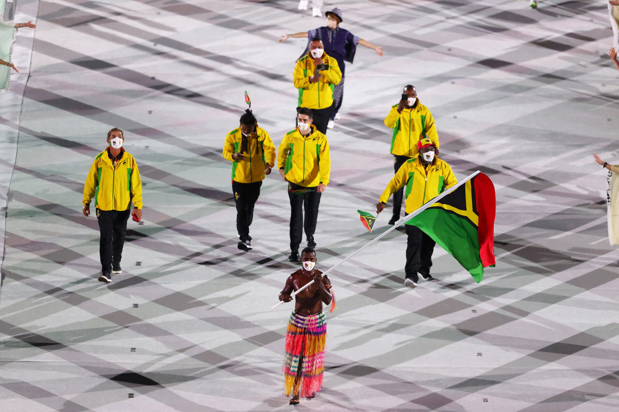 Vanuatu's Tokyo 2020 Chef de Mission Williams Worworkon thanked its three Olympic athletes for their cooperation with COVID-19 protocols at the Games ©Getty Images
