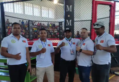The first-ever mixed martial arts event has taken place in Timor-Leste ©GAMMA
