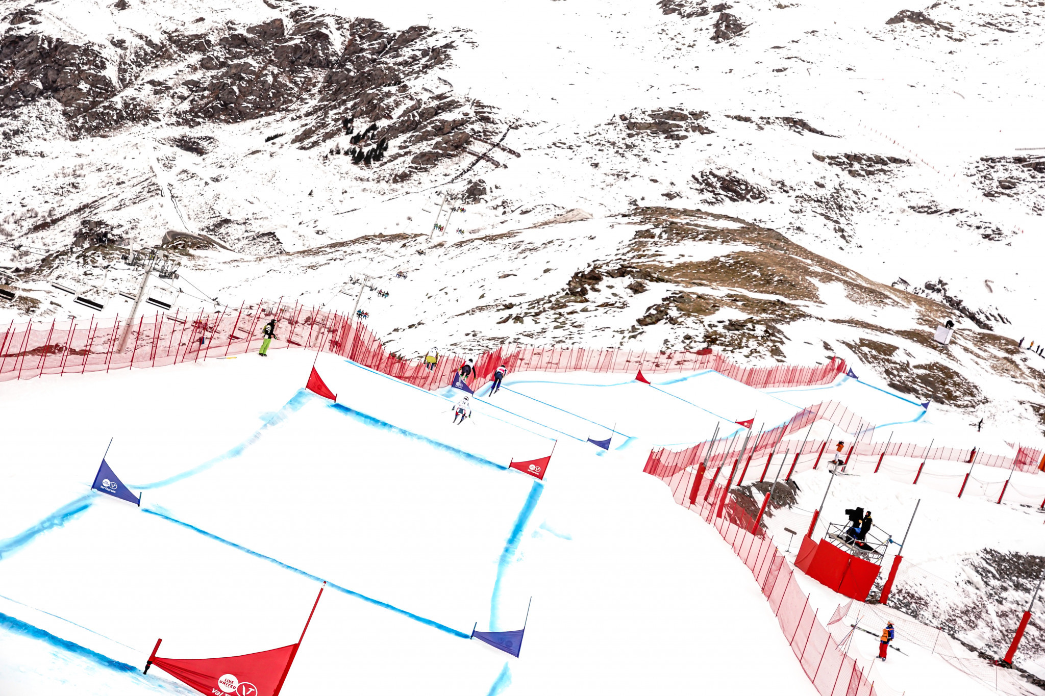 Ski Cross qualifying was cancelled today in Val Thorens ©Getty Images