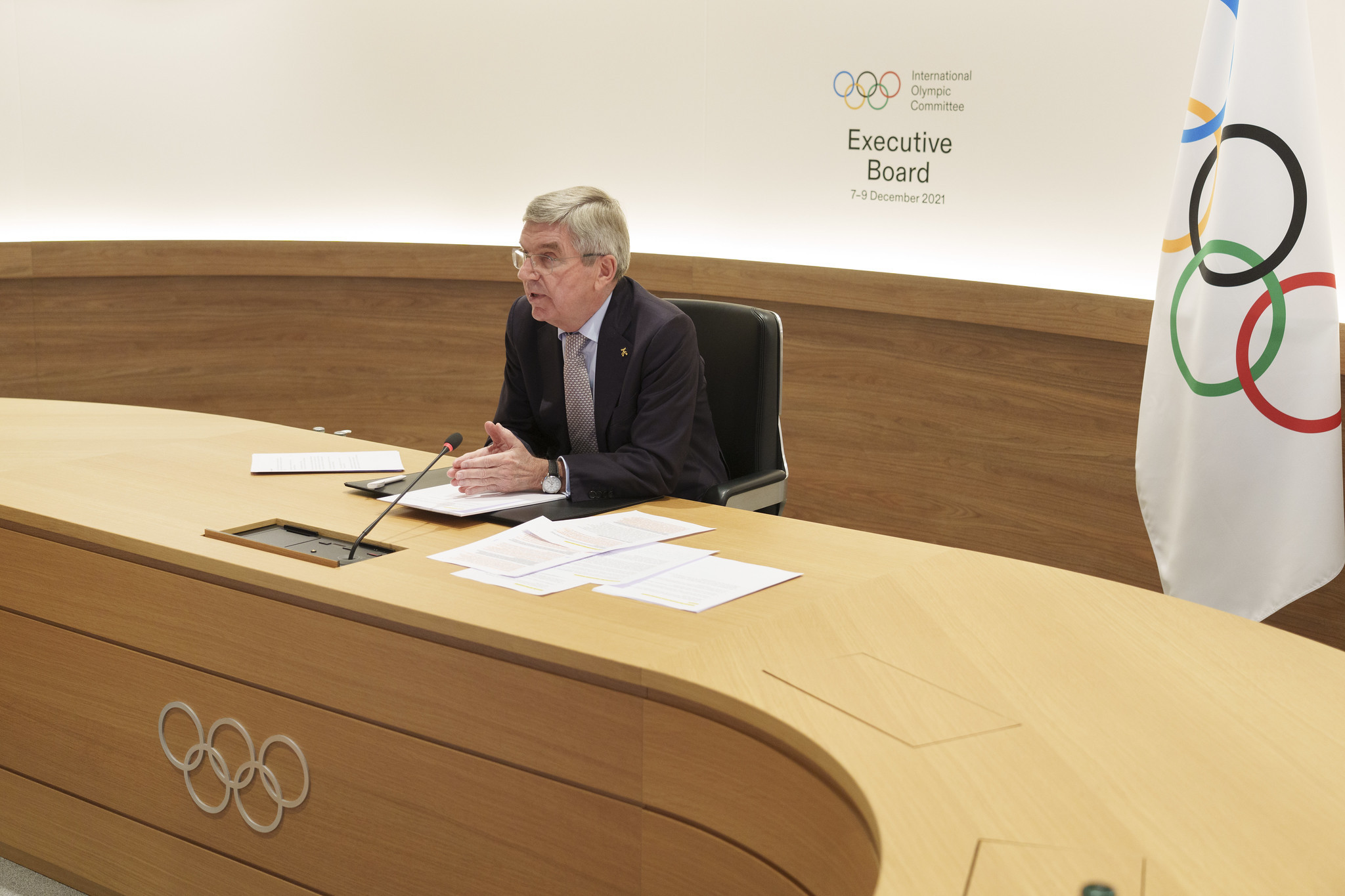 IOC President Thomas Bach said there was a pathway for boxing, modern pentathlon and weightlifting to be included at Los Angeles 2028 ©IOC