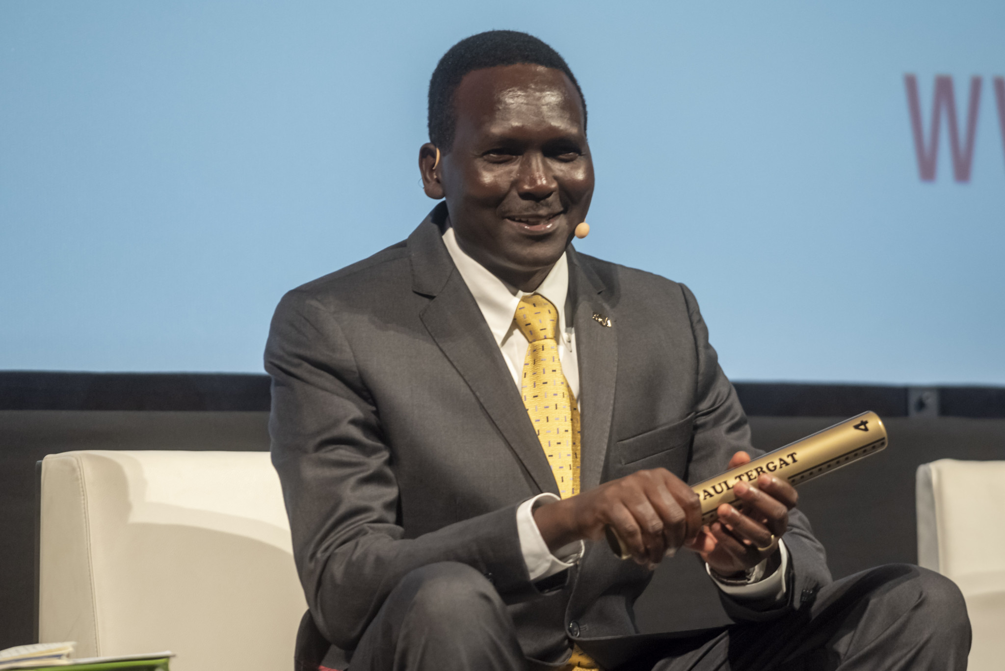 Paul Tergat was re-elected President unopposed ©Getty Images
