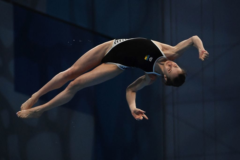 European champion Kseniia Bailo was among the star performers for Ukraine at the event in Kyiv ©Getty Images