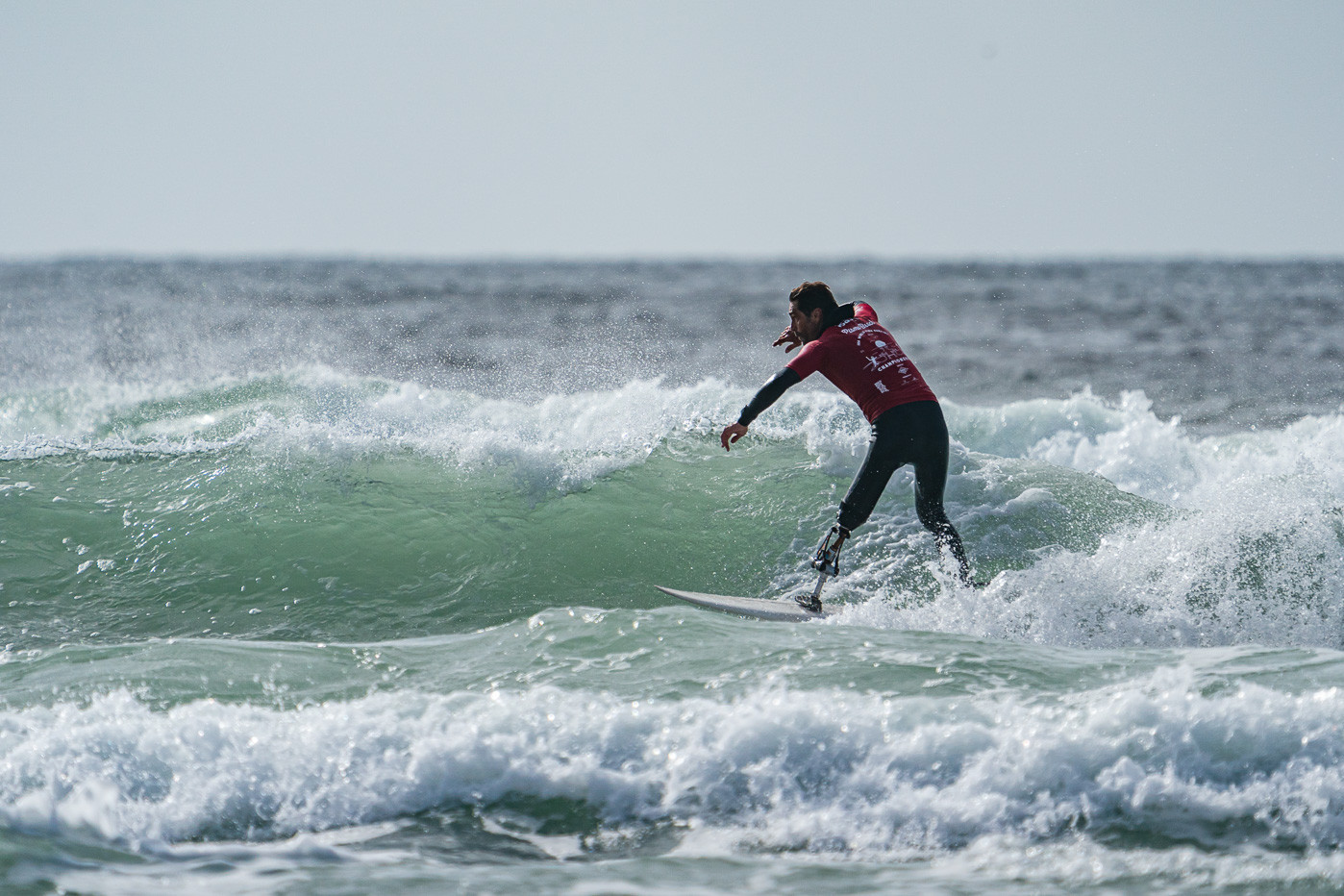 The first finalists of the 2021 World Para Surfing Championships were decided on day three ©ISA/Ben Reed
