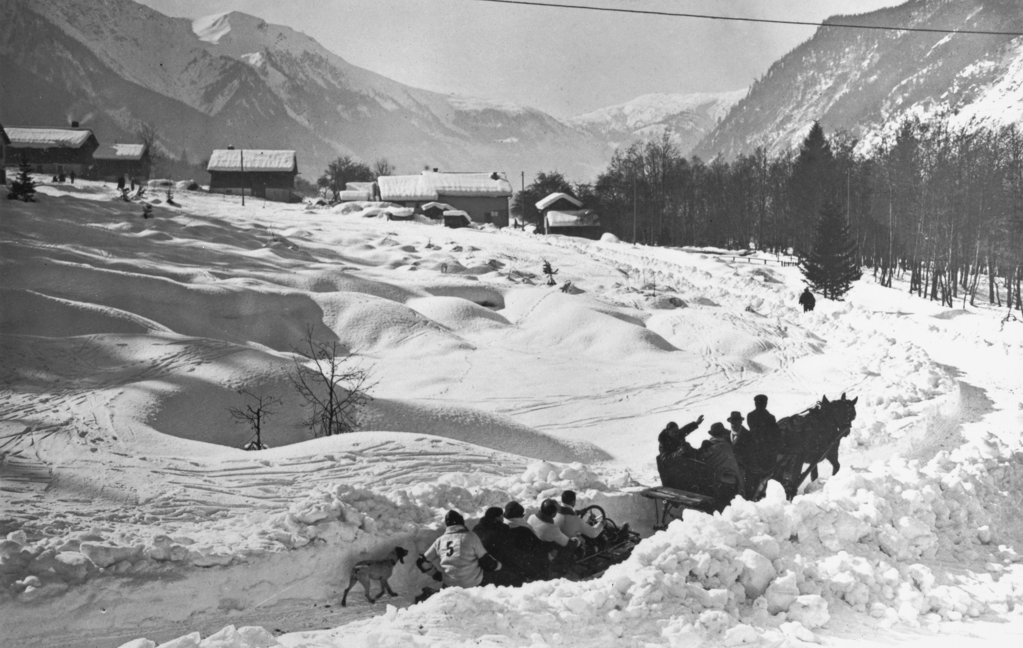 Winter sports week in Chamonix in 1924 was regarded as the first 