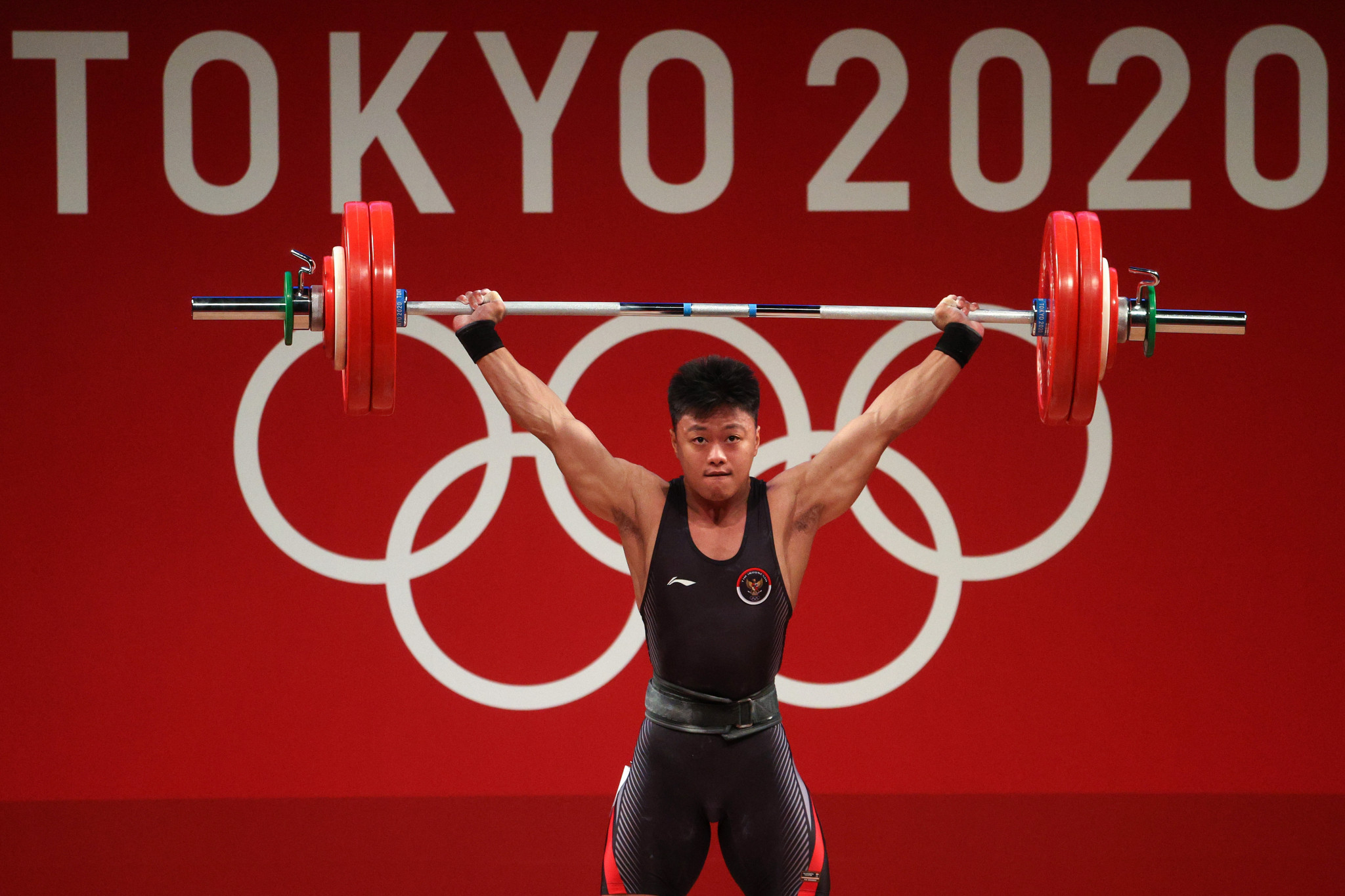 Tokyo 2020 bronze medallist Rahmat Erwin claimed the men's 73kg world title ©Getty Images