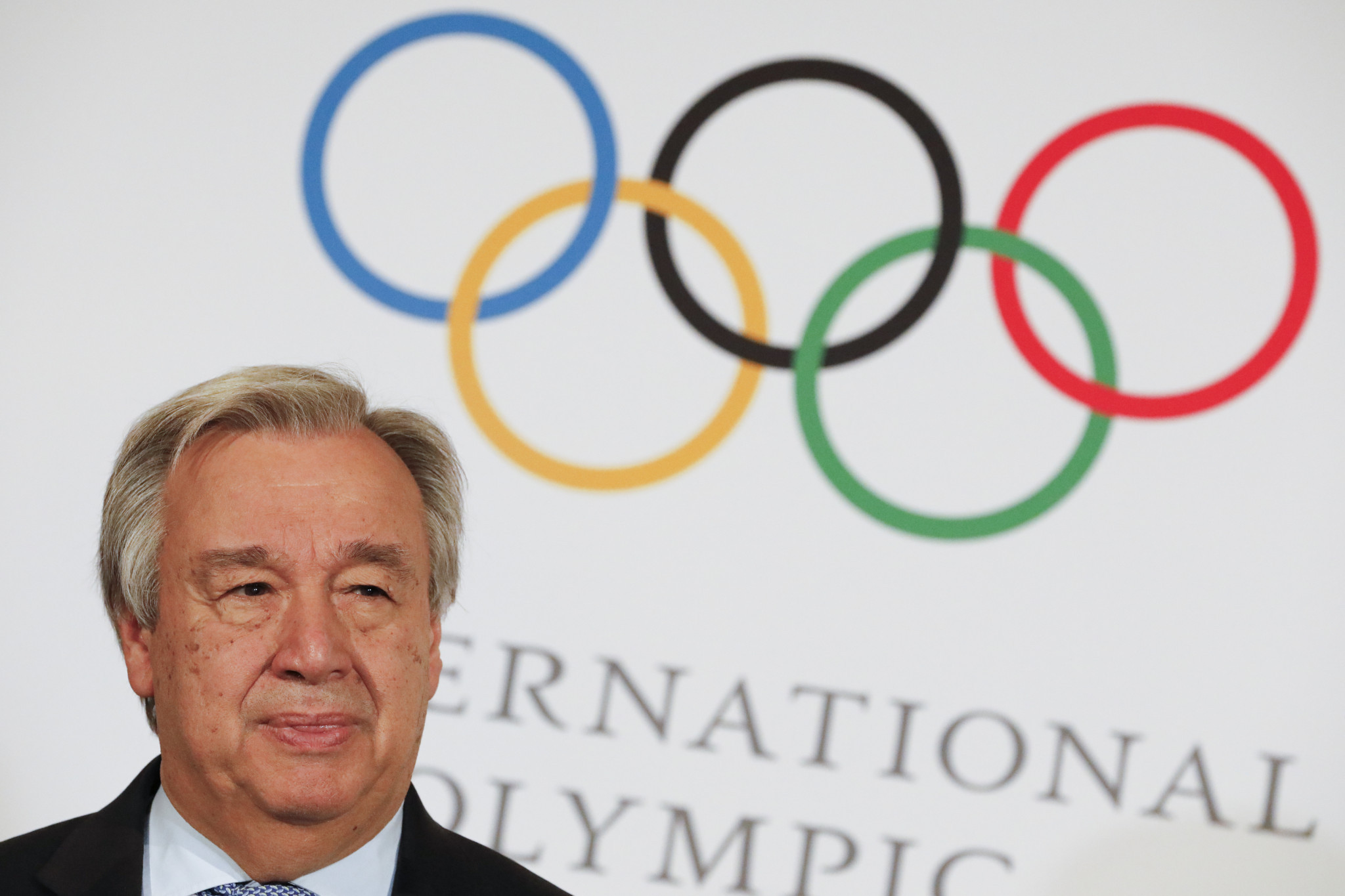 António Guterres received an invitation to Beijing 2022 from the International Olympic Committee ©Getty Images