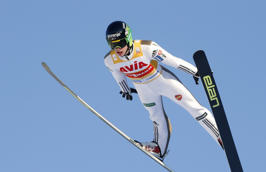 Peter Prevc secured his second victory of the weekend in Vikersund