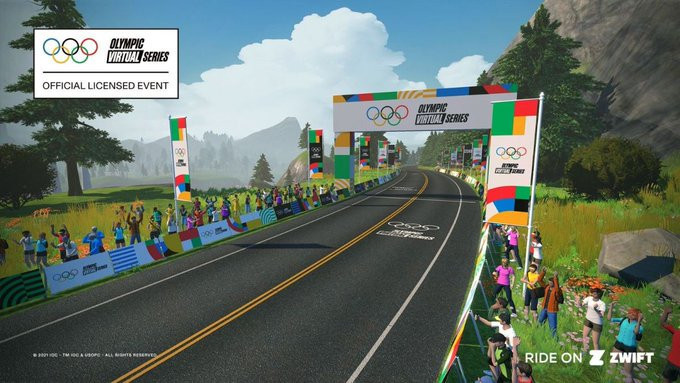 The 2021 Olympic Virtual Series featured cycling ©UCI