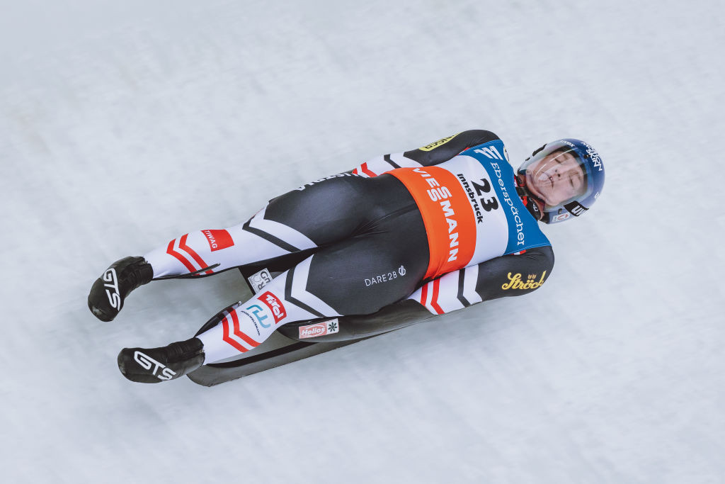 Gold medal at Luge World Cup shared for first time in 10 years