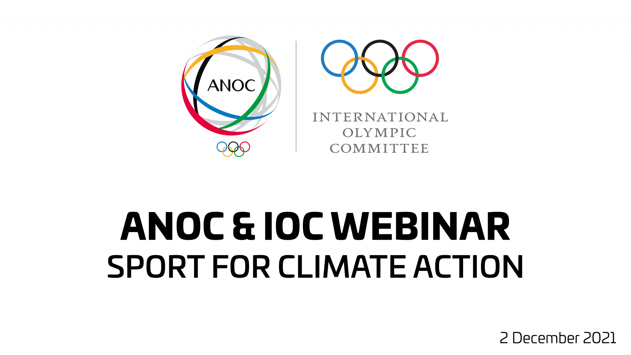 ANOC and IOC hold webinar on UN Sports for Climate Action Framework